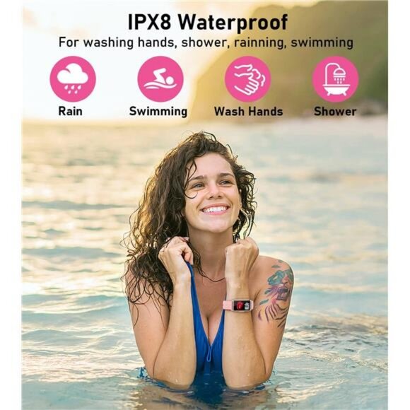 Smart Watch Health Fitness Tracker with 24/7 Heart Rate  Sleep Monitor - Picture 7 of 8